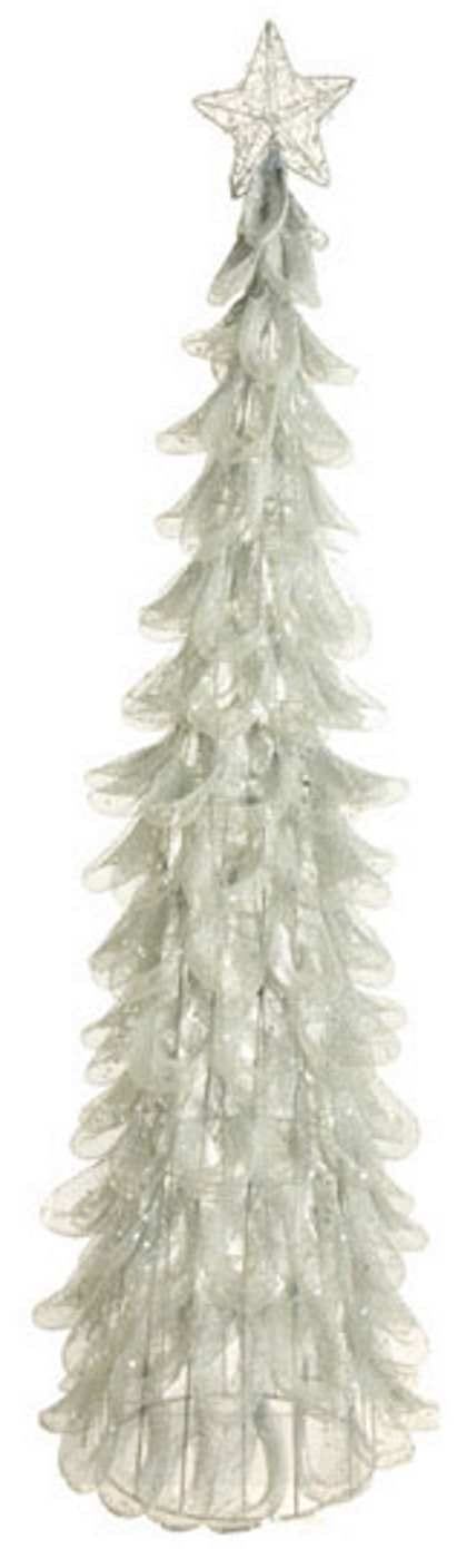3 Foot Tall Mesh Snow Blown Tree - Shelburne Country Store
