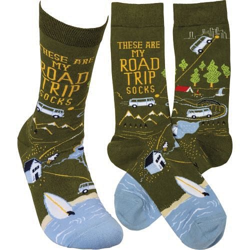 Socks - These Are My Road Trip Socks - Shelburne Country Store