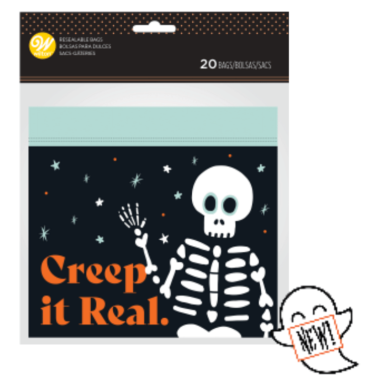 Halloween Resealable Treat Bags - 20 pc - Creep It Real - Shelburne Country Store