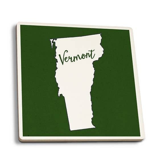 Vermont Home State Coaster - Shelburne Country Store