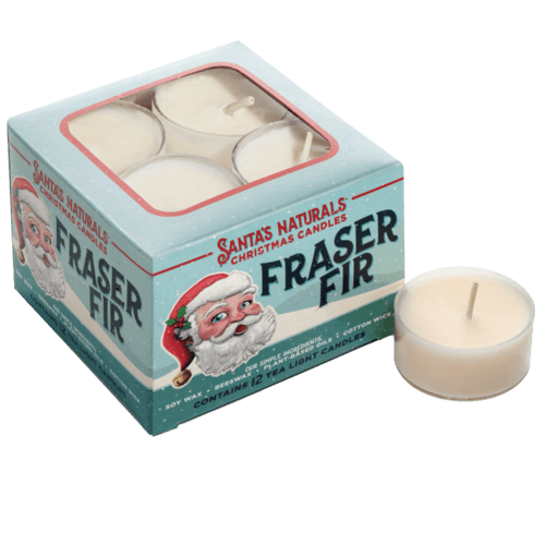 Frasier Fir Tealight Candles - Box of 12 - Shelburne Country Store