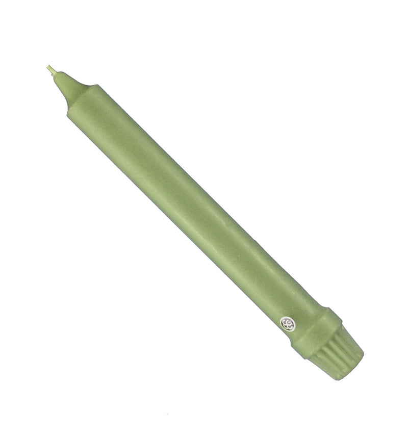 Colonial Candle Single Taper Candle (Colonial Green) - - Shelburne Country Store