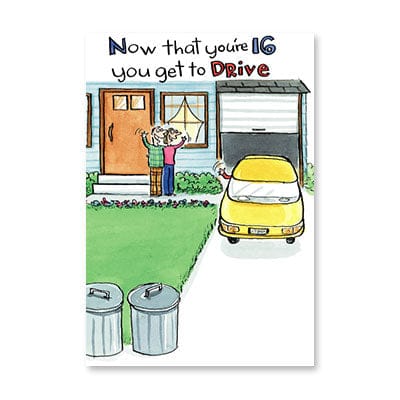 Drive Parents Crazy Birthday Card - Shelburne Country Store