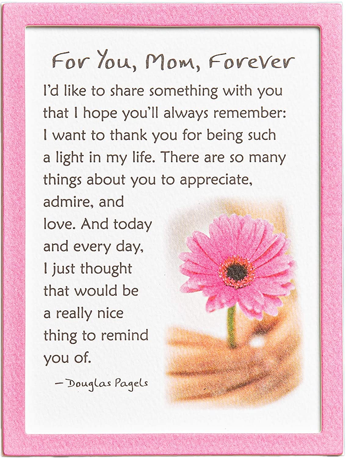 Easel-back Print with Magnet - For You, Mom, Forever - Shelburne Country Store