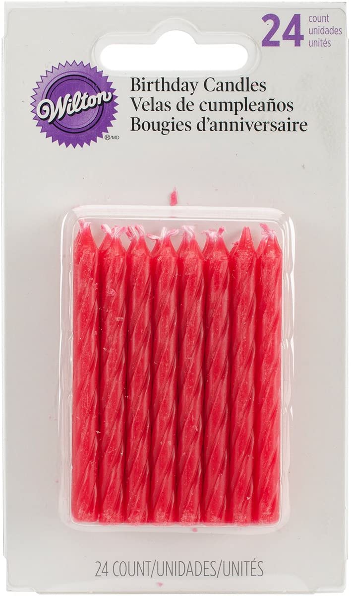 Celebration Birthday Candles - Red 24 Count - Shelburne Country Store