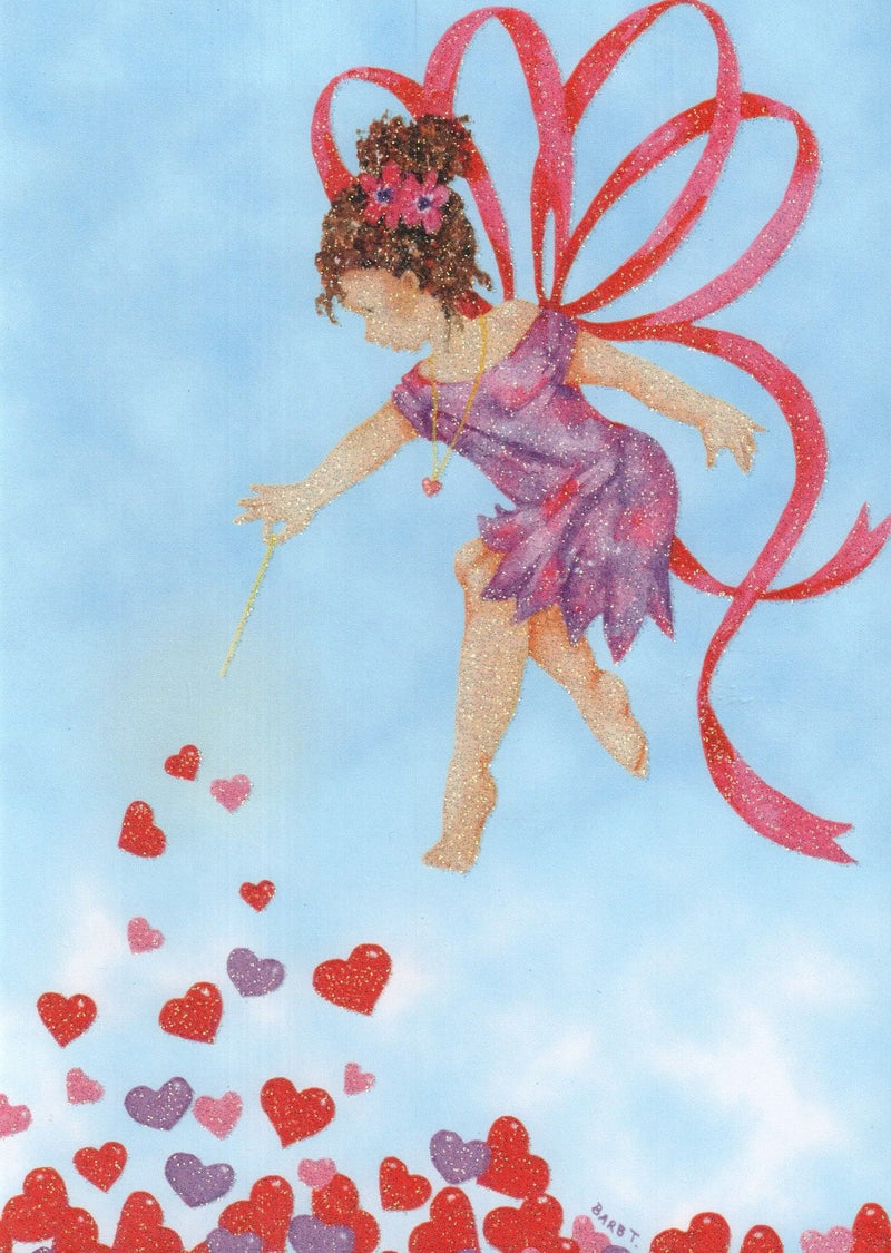 Glitter Fairy Valentine's Day Card - Shelburne Country Store