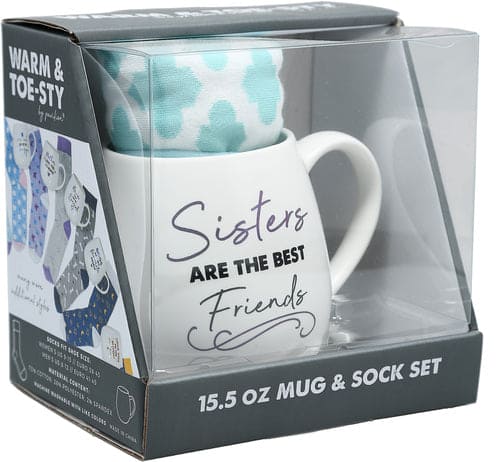 Sister - 15.5 oz Mug and Sock Set - Shelburne Country Store