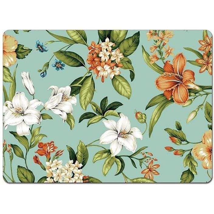 Temple of Flora - Hardboard Placemat  - 4 Pack - Shelburne Country Store