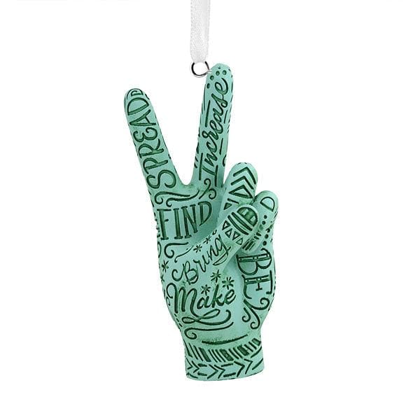 Peace Hands Ornament - Shelburne Country Store