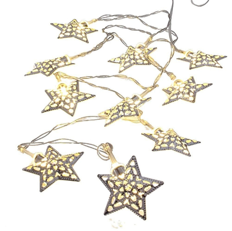 59 Inch Led Filigree Star Garland - Shelburne Country Store