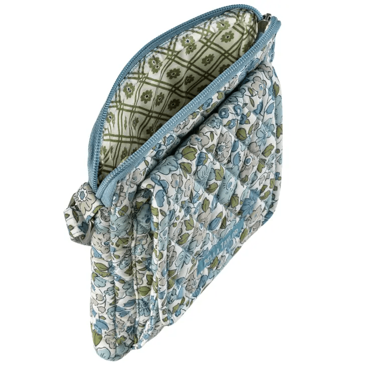 Delicate Floral Blue Mini Crossbody - Shelburne Country Store