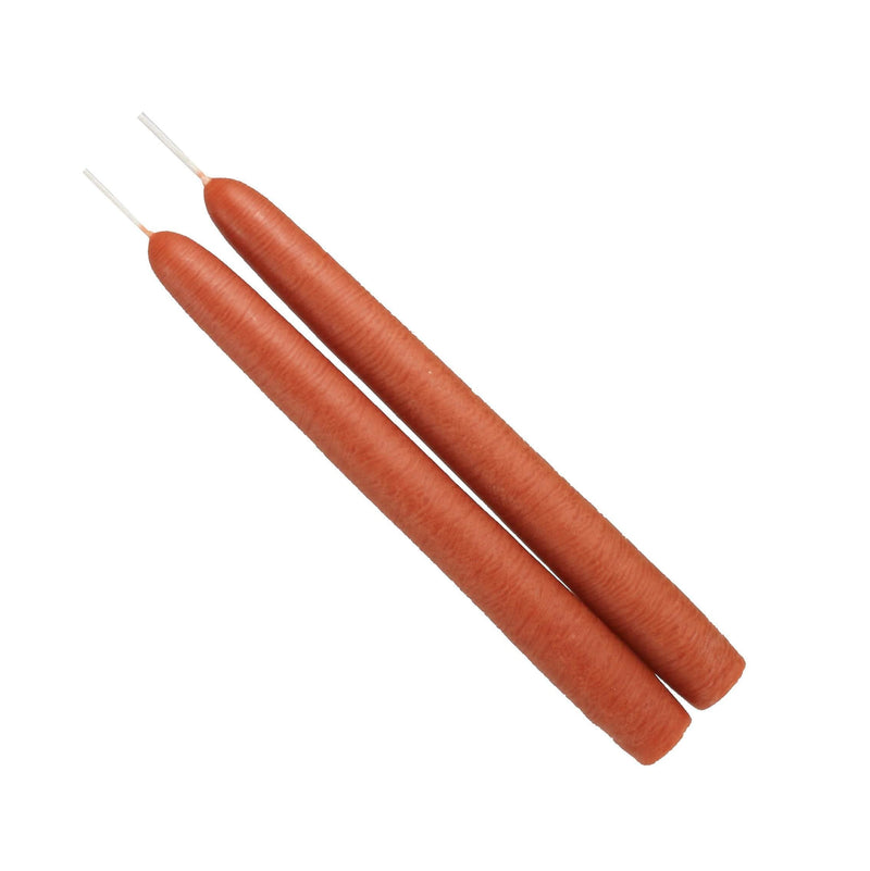 Mole Hollow Taper Pair (Terra Cotta) - - Shelburne Country Store
