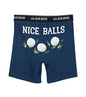Hatley Men's Boxers - Nice Balls (Golf) - - Shelburne Country Store