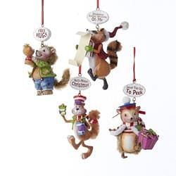 Whimsical Animal Ornament - Peek - Shelburne Country Store