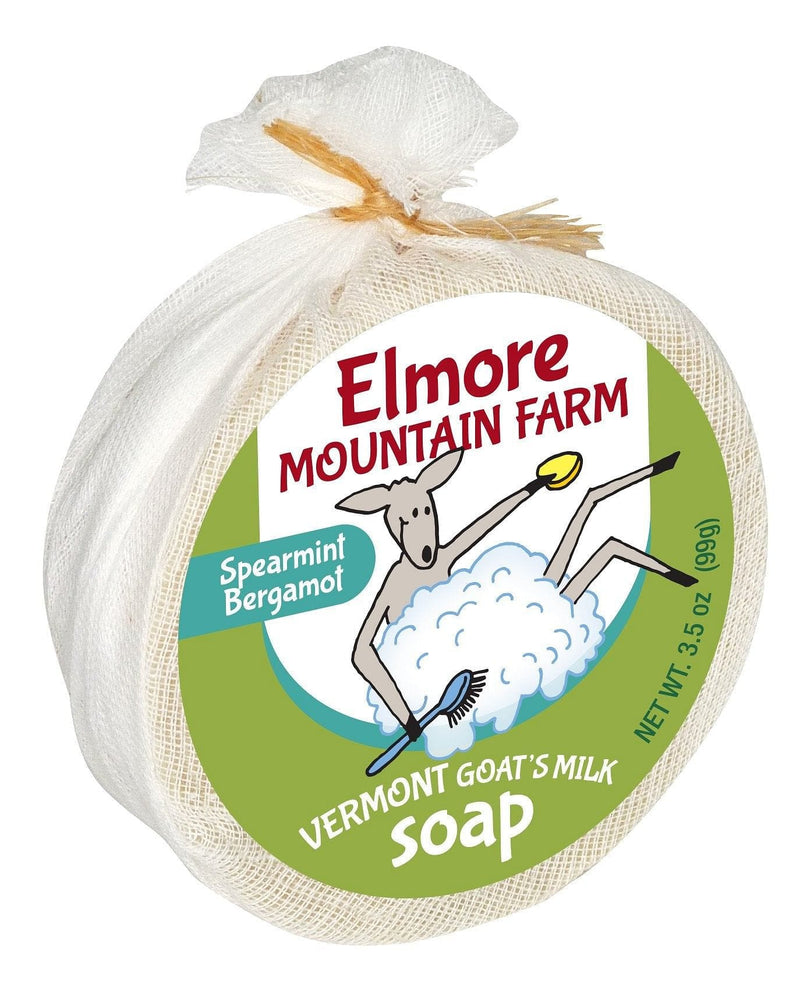Elmore Mountain Farm Goat's Milk Soap - Spearmint Bergamot - Shelburne Country Store