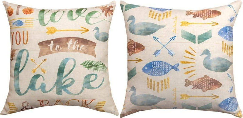 Lake Love Pillow - Shelburne Country Store