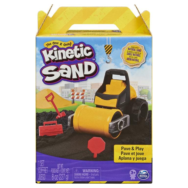 Kinetic Sand Pave & Play Construction Set with Vehicle - Shelburne Country Store