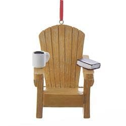 Adirondack Chair with Coffee Cup Ornament - Shelburne Country Store