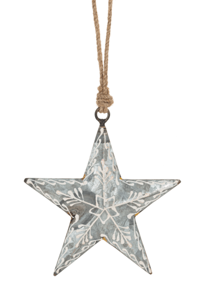 Metal Ornament - Star - Shelburne Country Store