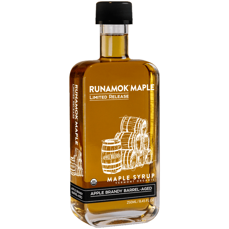 LIMITED RELEASE Apple Brandy Barrel-Aged Maple Syrup 250ml - Shelburne Country Store