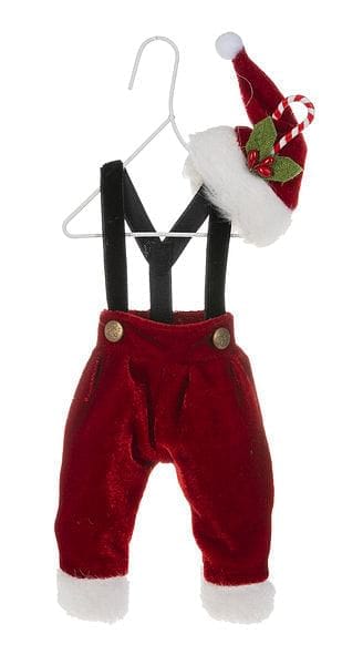 Santas Outfit -  Striped Suspenders - Shelburne Country Store