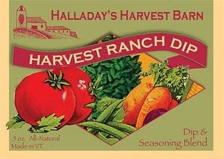 Halladays Harvest Ranch Dip Mix - Shelburne Country Store