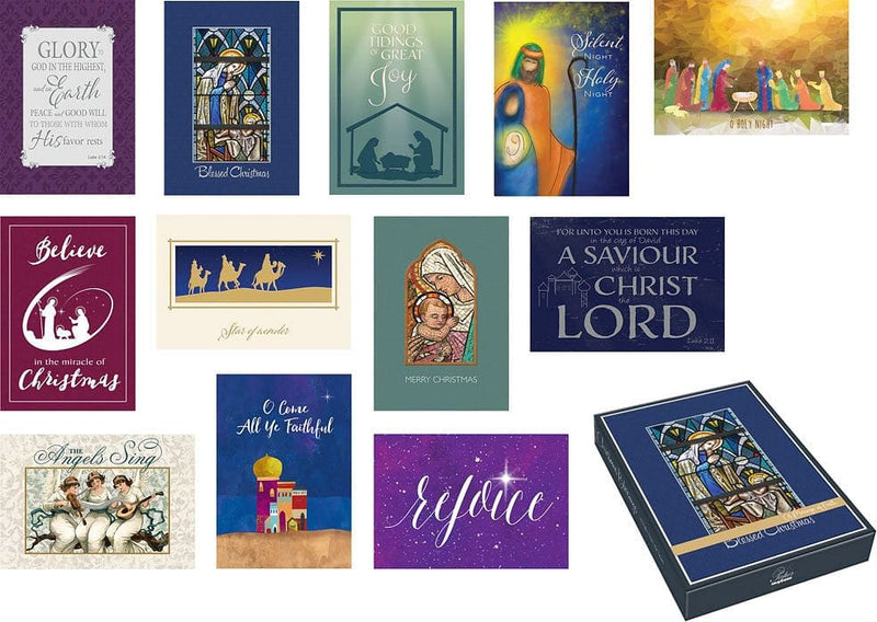 Religious Christmas 20 Card Set - - Shelburne Country Store