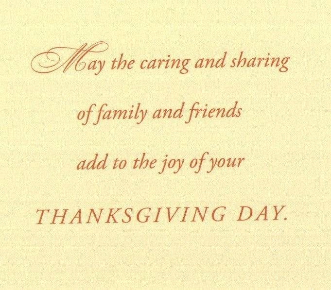 Joyful Thanks Thanksgiving Card - Shelburne Country Store