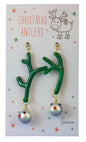 Christmas Antlers Earring Set - - Shelburne Country Store