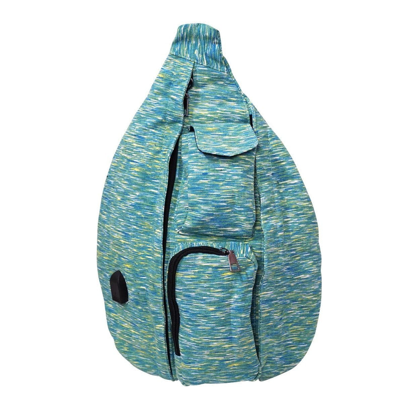 Nu Pouch Anti-Theft Rucksack Teal Sporty - Shelburne Country Store
