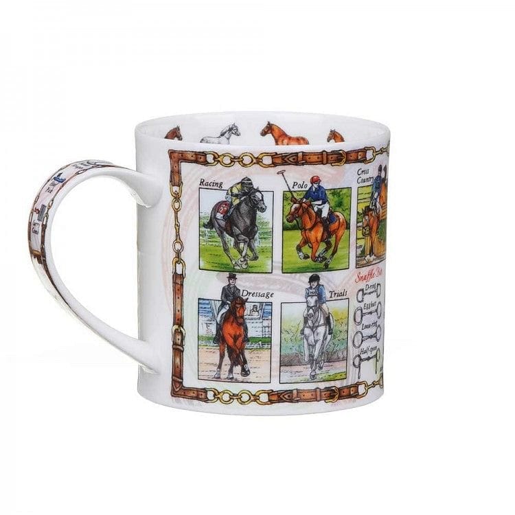 Dunoon Orkney Bone China Mug - World of the Horse - Shelburne Country Store