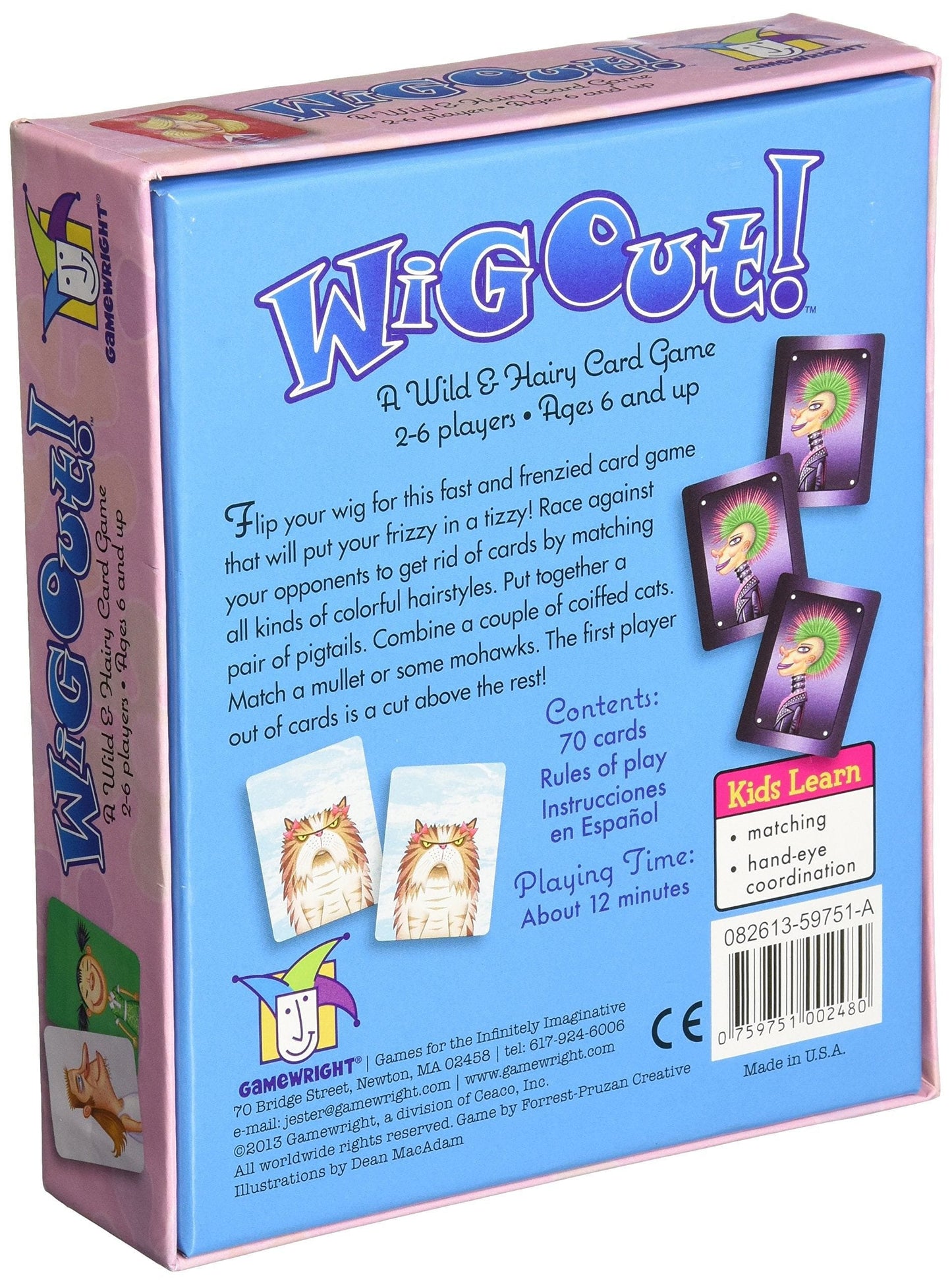 Wig Out! A Wild And Hairy Card Game - Shelburne Country Store
