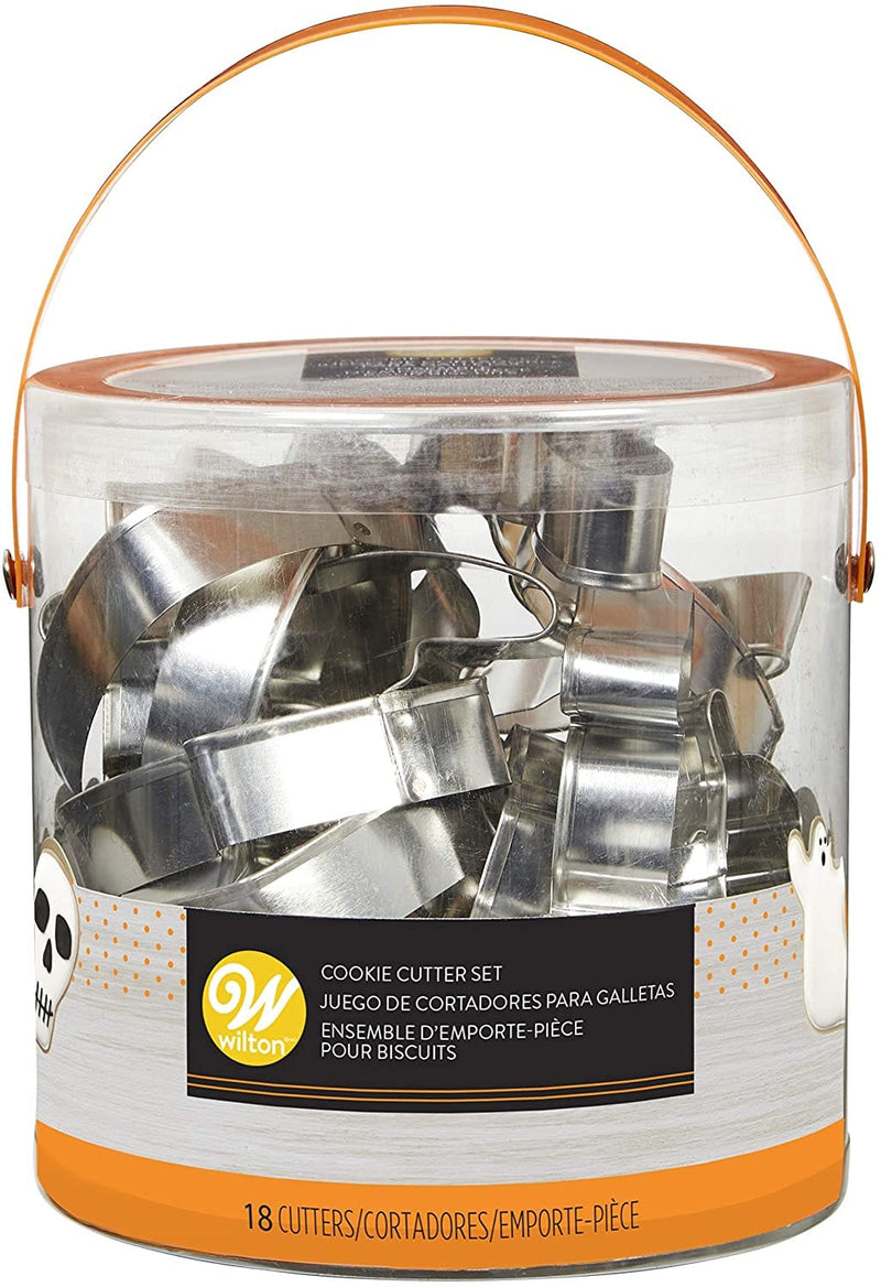 Cookie Cutter Tub Set of 18 Metal - Halloween - Shelburne Country Store