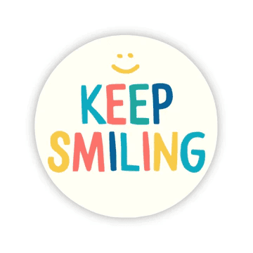 Keep Smiling Sticker - Shelburne Country Store
