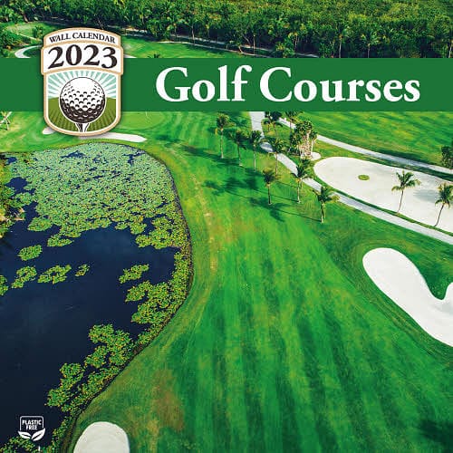 Golf Courses 12x12 Photo Wall Calendar - Shelburne Country Store