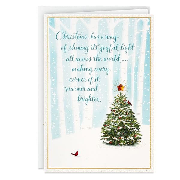 Christmas Tree in the Woods - Set of 12 Cards - Shelburne Country Store