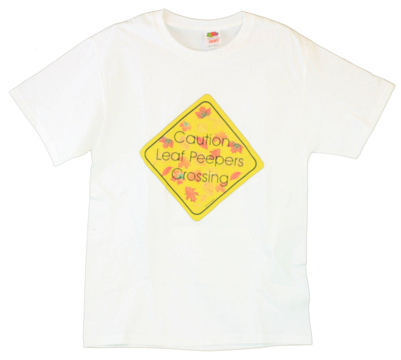 Leaf Peeper Crossing T-Shirt - - Shelburne Country Store