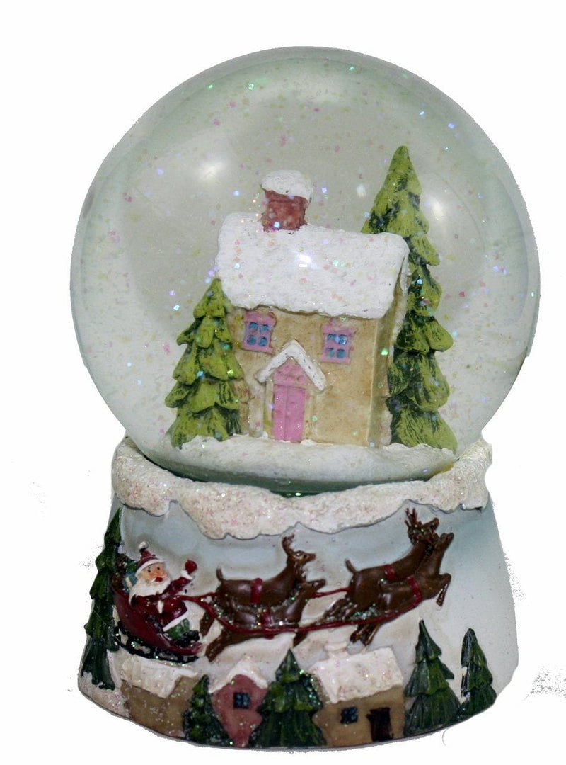 Large Resin Snowman Water Globe - - Shelburne Country Store