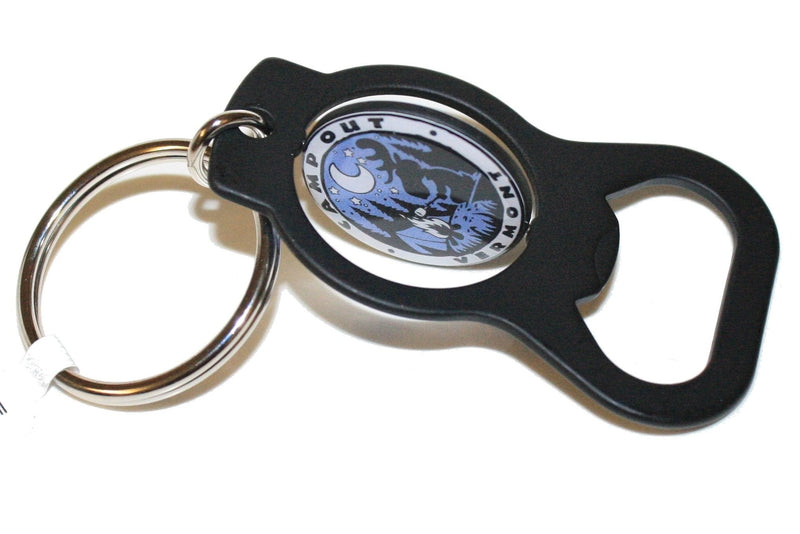Camp out Vermont Spinning Keyring Bottle Opener - Shelburne Country Store
