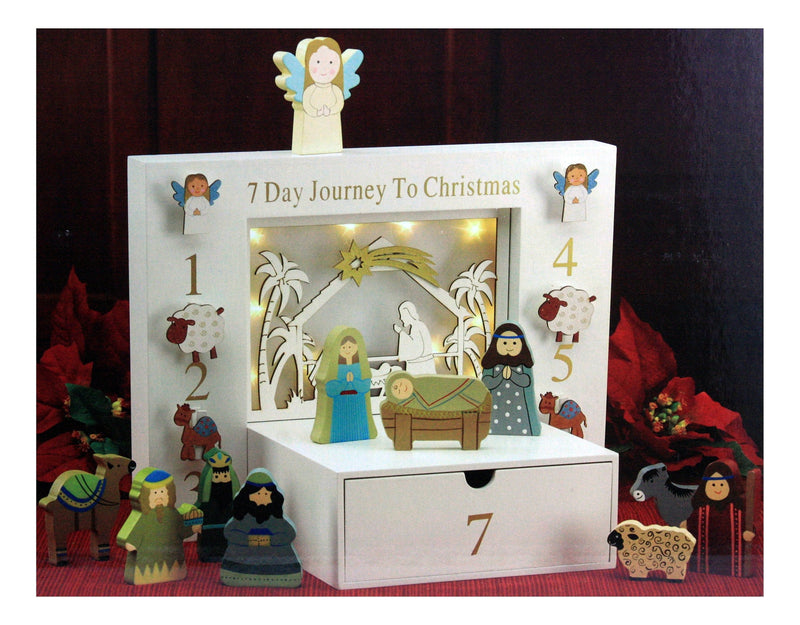 The Children's 7 Day Journey to Christmas Nativity Set - Shelburne Country Store