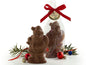 Organic Milk Chocolate Jolly  Santa Claus - Shelburne Country Store