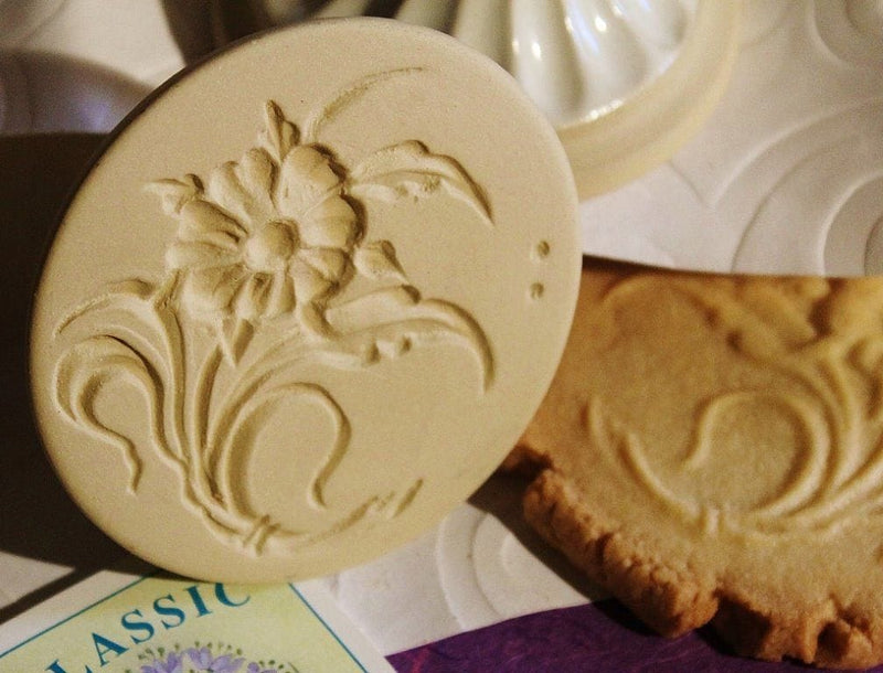 Ceramic Cookie Stamp Or Press - - Shelburne Country Store