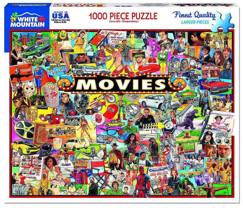 Movies Puzzle - 1000 Piece - Shelburne Country Store