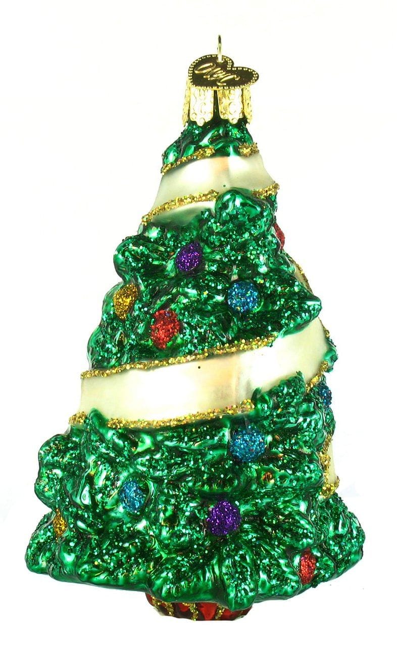 Old World Christmas Sentimental Christmas Tree Glass Ornament - Shelburne Country Store