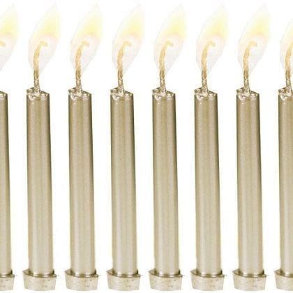 Biedermann 12 Metallic Birthday Candles in Holders - - Shelburne Country Store