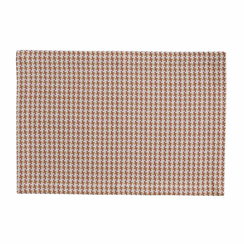 Houndstooth Placemat Sunset - Shelburne Country Store