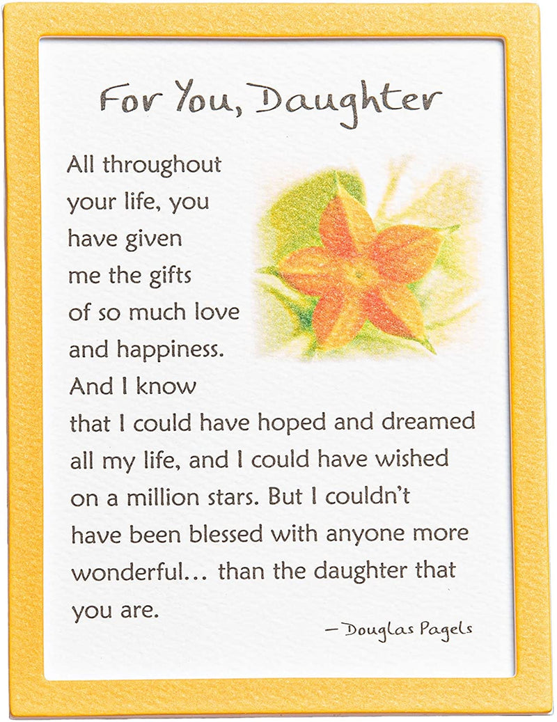 Easel-back Print with Magnet - For You, Daughter - Shelburne Country Store