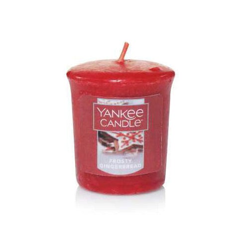 Yankee Candle Votive - Frosty Gingerbread - Shelburne Country Store
