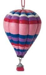 Hot Air Balloon Ornament - Rainbow - Shelburne Country Store