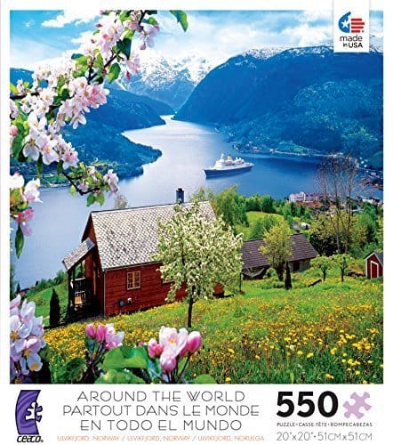 Around The World 2396-10 - 550 pc - Shelburne Country Store